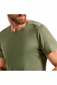 La Sportiva camiseta técnica manga corta hombre PURE ROJO vista detalle