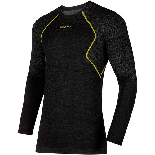 LA SPORTIVA WOOL40 AERO LONG SLEEVE negro