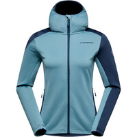 La Sportiva forro polar mujer Chill Thermal Hoody W AMARILLO vista detalle