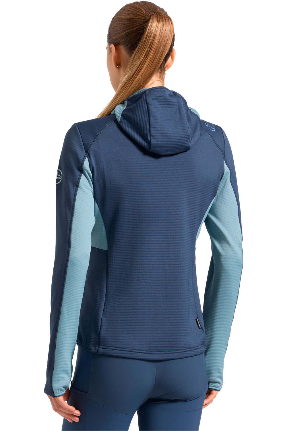 La Sportiva forro polar mujer Chill Thermal Hoody W AMARILLO vista trasera