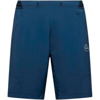 La Sportiva pantalón corto montaña hombre TRAIL GUARD AZUL vista frontal