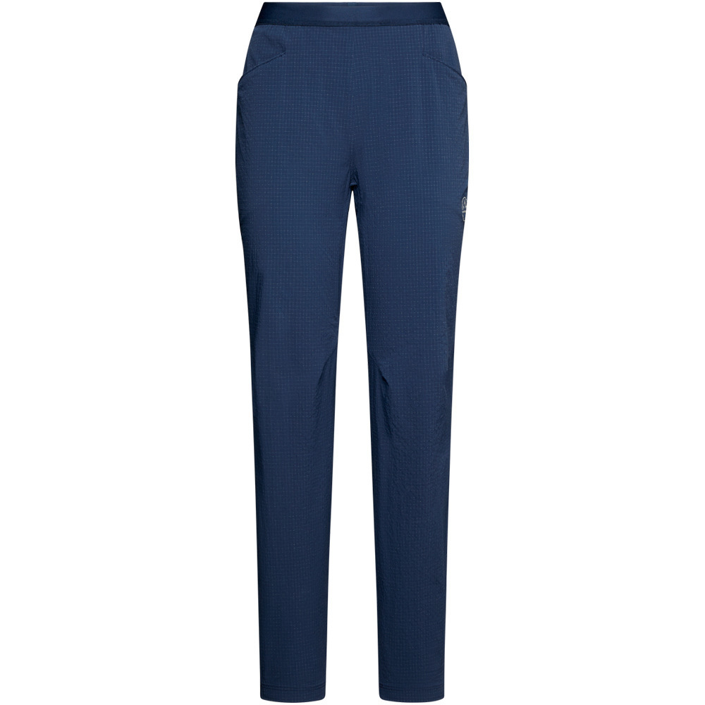 La Sportiva pantalón montaña mujer HELIXIR AZUL vista frontal