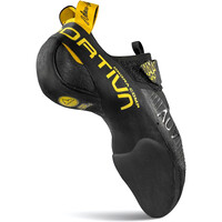 La Sportiva pies de gato ONDRA COMP NEGRO vista trasera