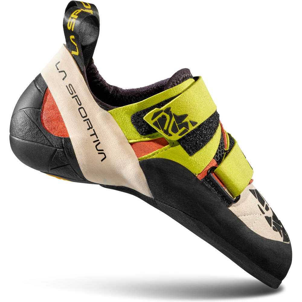 La Sportiva pies de gato OTAKI SULPHUR GRIS lateral exterior