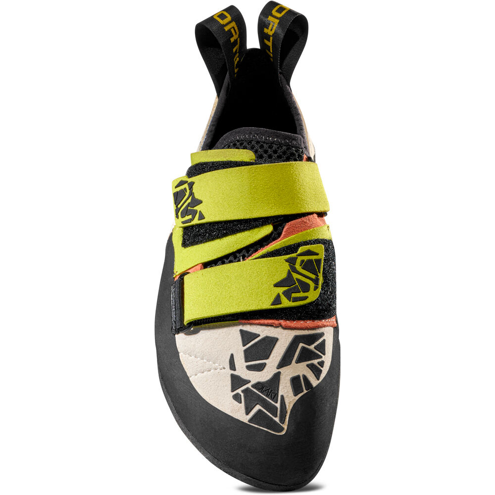 La Sportiva pies de gato OTAKI SULPHUR GRIS lateral interior