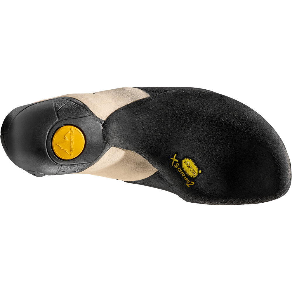 La Sportiva pies de gato OTAKI SULPHUR GRIS vista superior