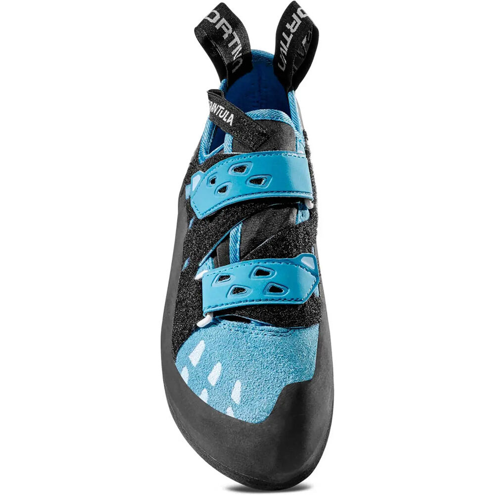 La Sportiva pies de gato TARANTULA MUJER AZUL lateral interior