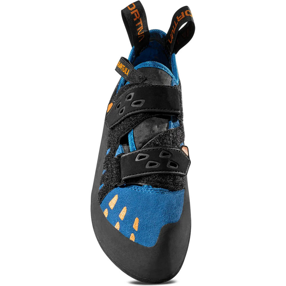 La Sportiva pies de gato TRANTULA AZUL lateral interior