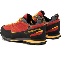La Sportiva zapatilla trekking hombre BOULDER X ROJO puntera