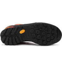 La Sportiva zapatilla trekking hombre BOULDER X ROJO vista trasera