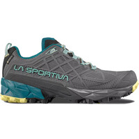 La Sportiva zapatilla trekking mujer AKYRA II GORE-TEX NEGRO lateral exterior
