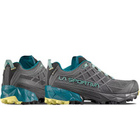 La Sportiva zapatilla trekking mujer AKYRA II GORE-TEX NEGRO vista trasera