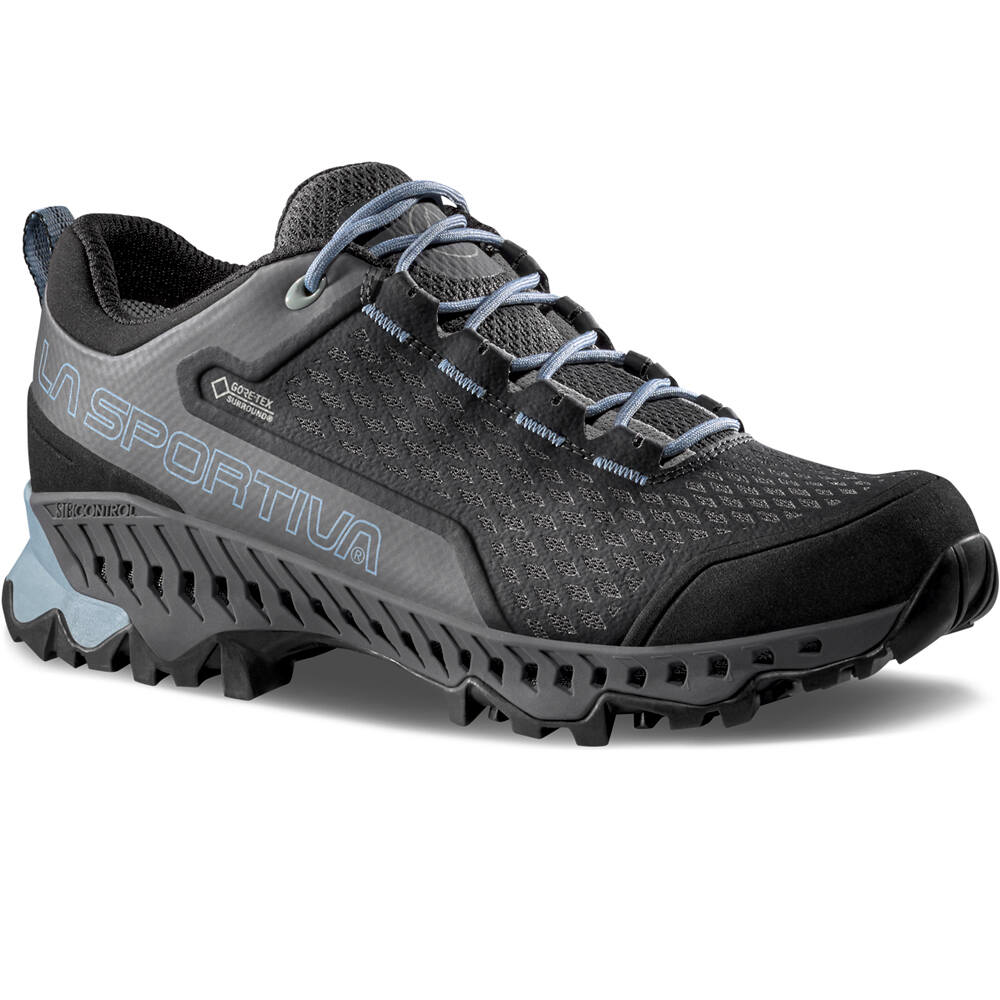 La Sportiva zapatilla trekking mujer SPIRE GORE-TEX GRIS puntera