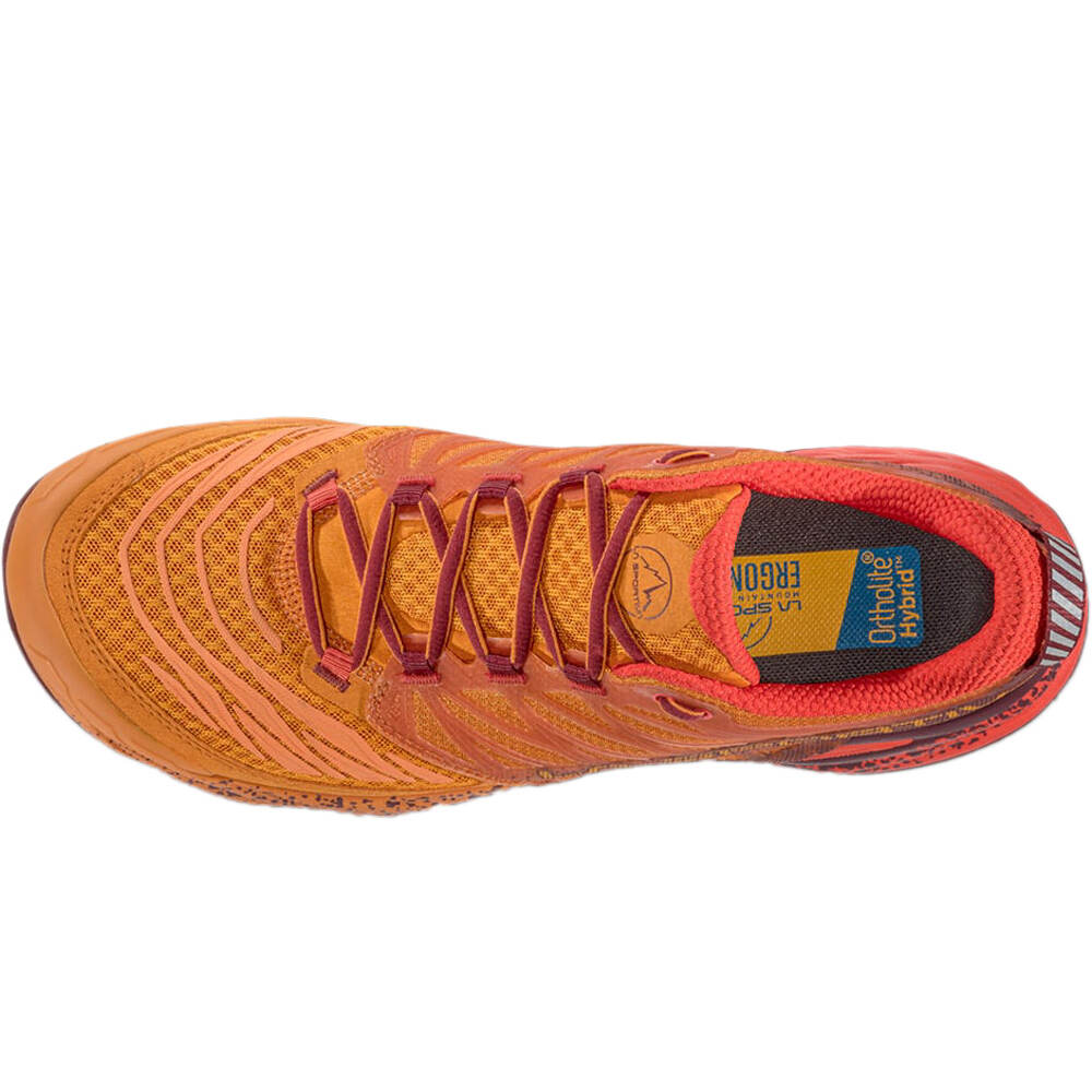 La Sportiva zapatillas trail hombre AKASHA II NARANJA 05