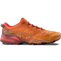 La Sportiva zapatillas trail hombre AKASHA II NARANJA lateral exterior