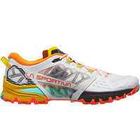 La Sportiva zapatillas trail hombre BUSHIDO III BLANCO puntera