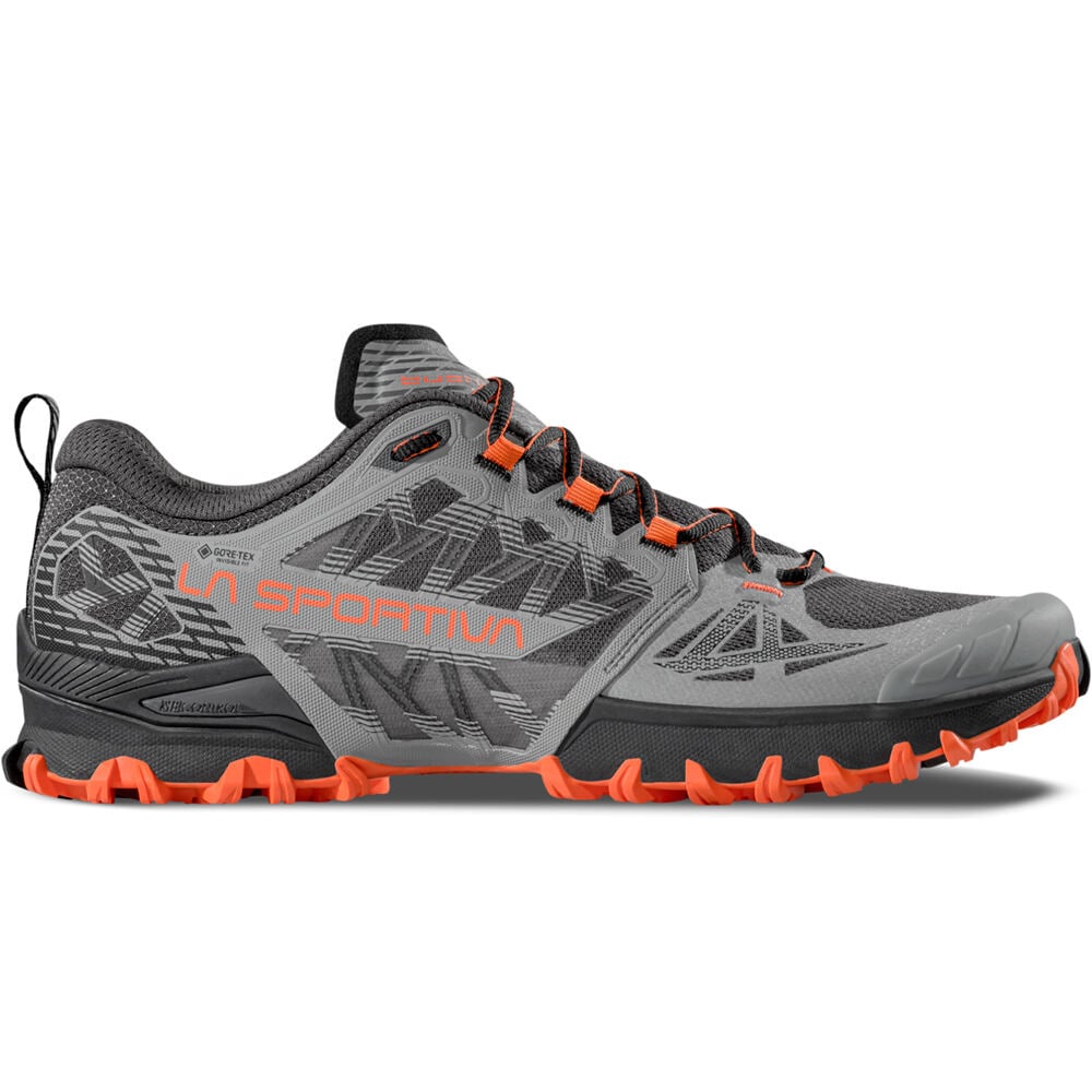 La Sportiva zapatillas trail hombre BUSHIDO III GORE-TEX NEGRO lateral exterior