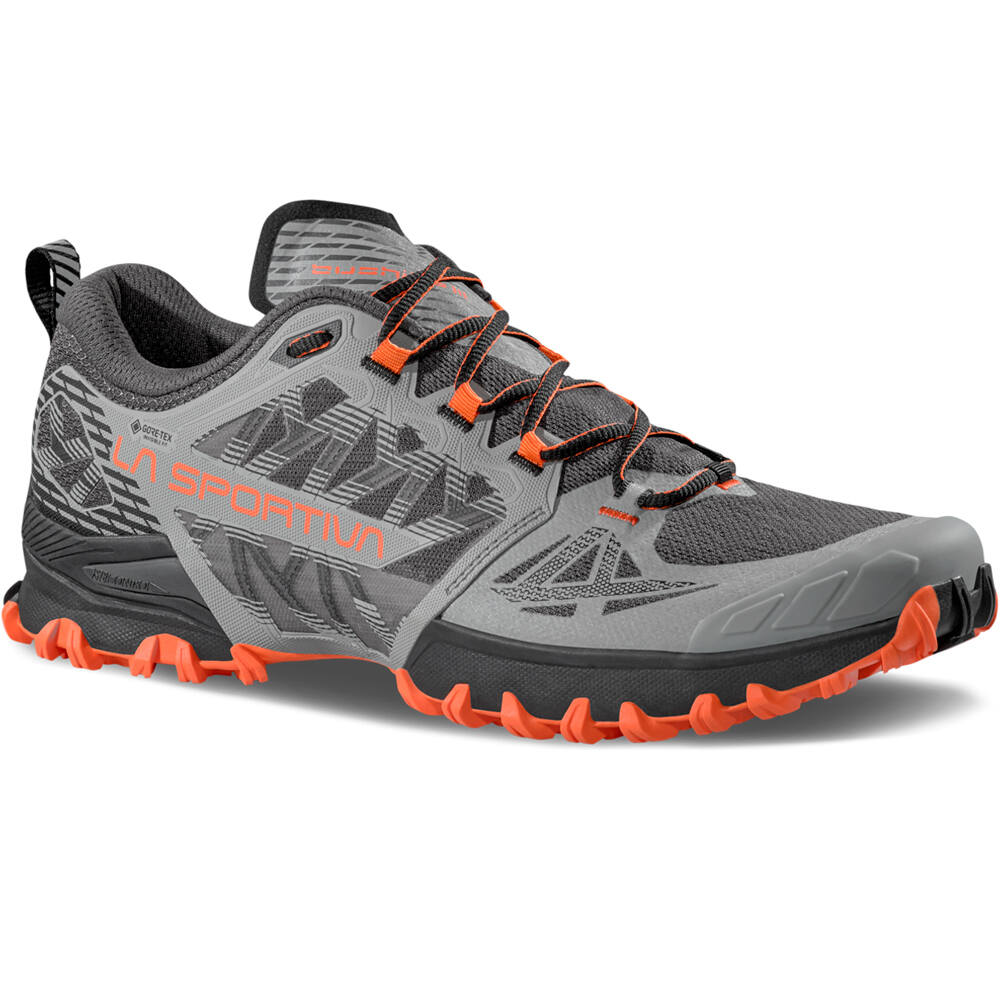 La Sportiva zapatillas trail hombre BUSHIDO III GORE-TEX NEGRO lateral interior