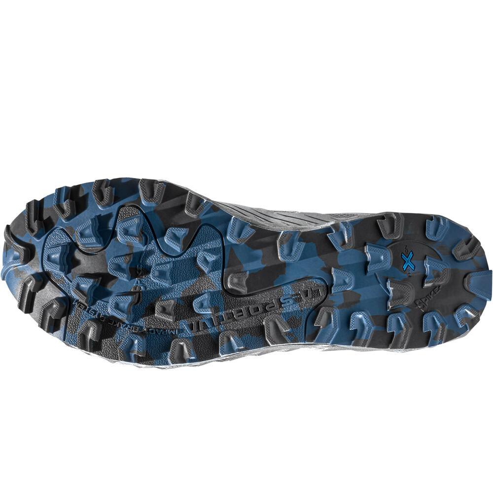 La Sportiva zapatillas trail hombre LYCAN GORE-TEX GRIS vista superior