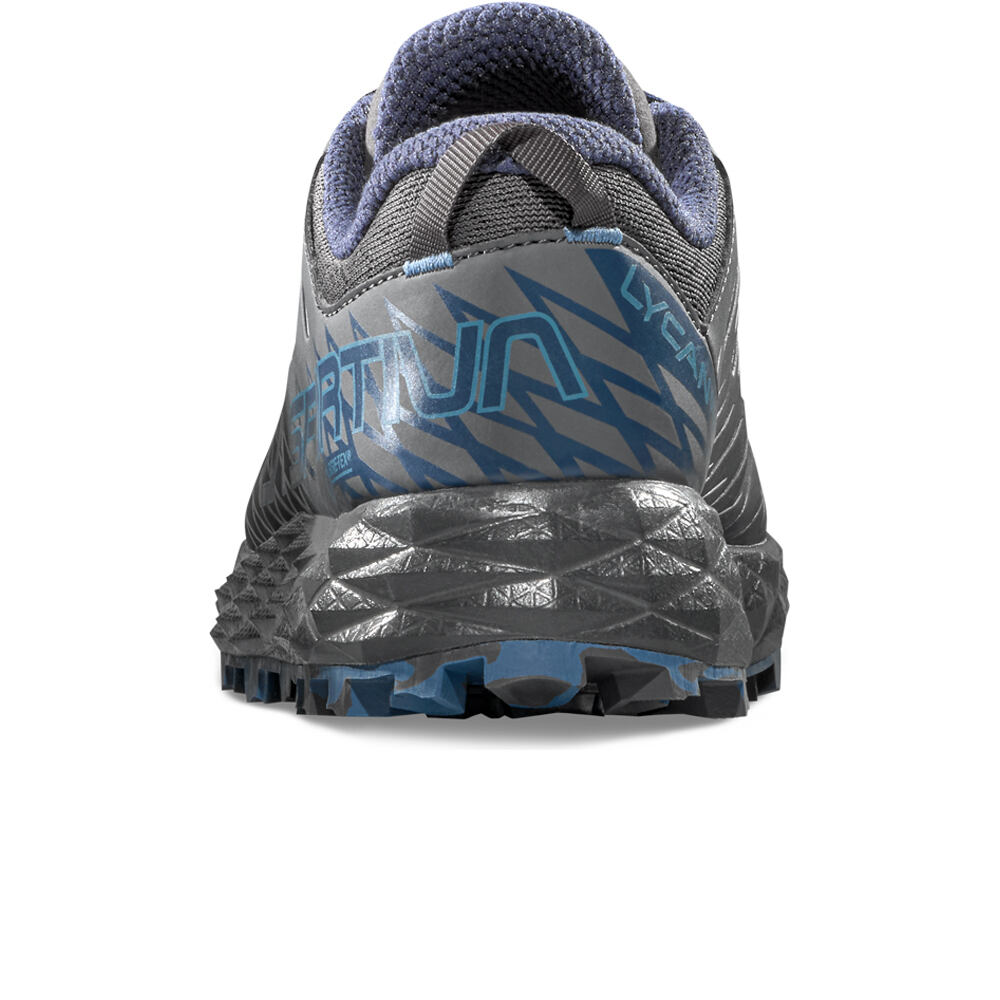 La Sportiva zapatillas trail hombre LYCAN GORE-TEX GRIS vista trasera