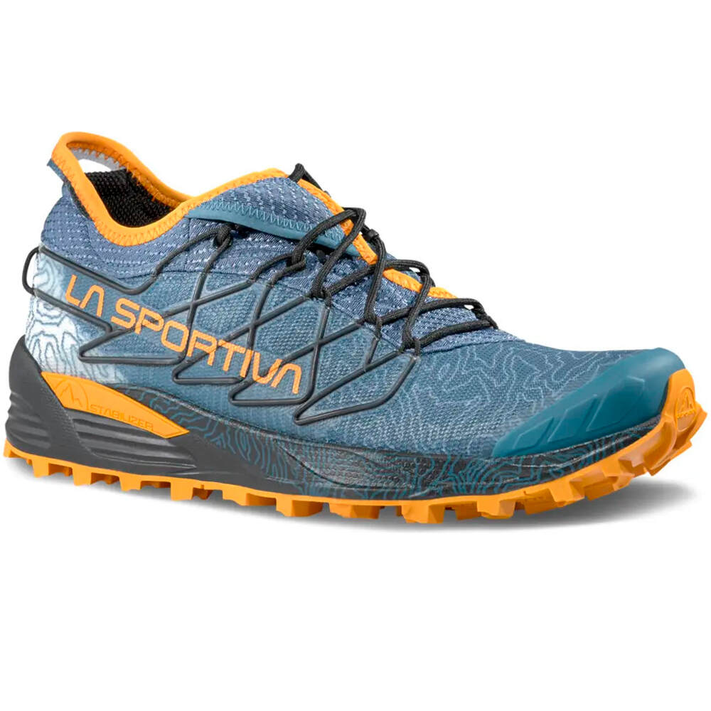 La Sportiva zapatillas trail hombre Mutant AZUL lateral interior