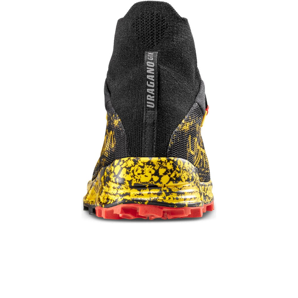 La Sportiva zapatillas trail hombre URAGANO GORE-TEX NEGRO vista trasera