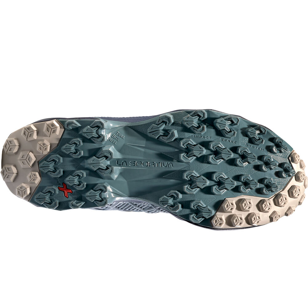 La Sportiva zapatillas trail mujer AKYRA II AMARILLO lateral interior