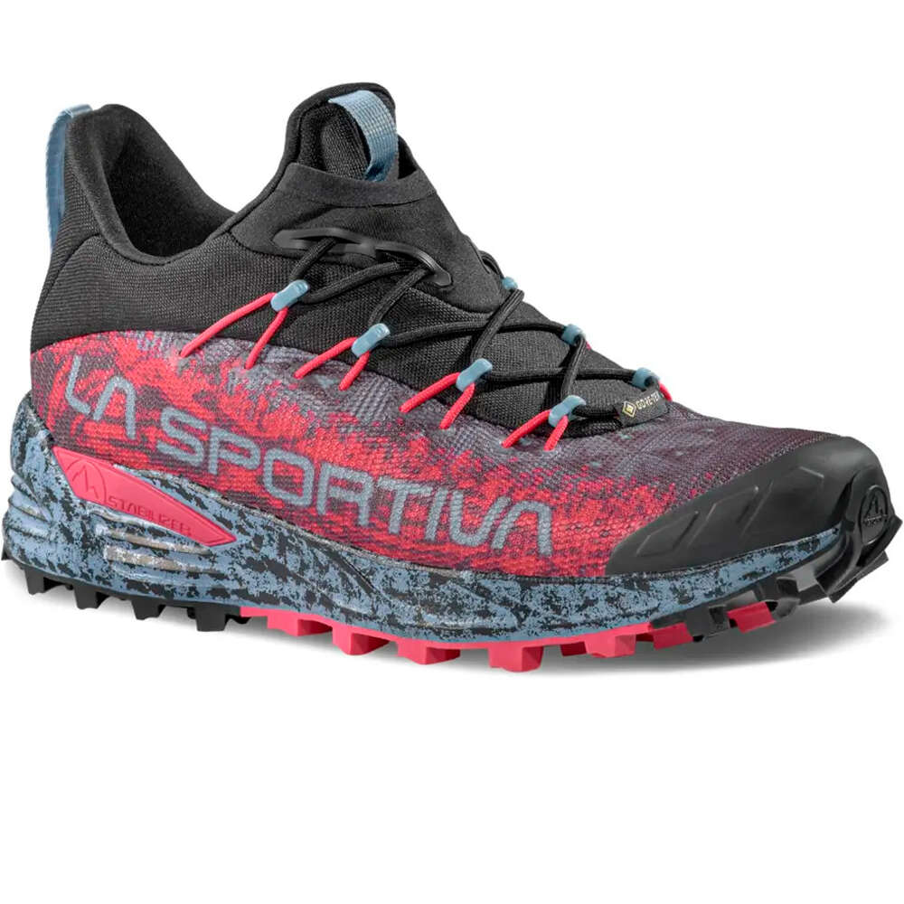 La Sportiva zapatillas trail mujer Tempesta Woman GTX AZUL lateral interior