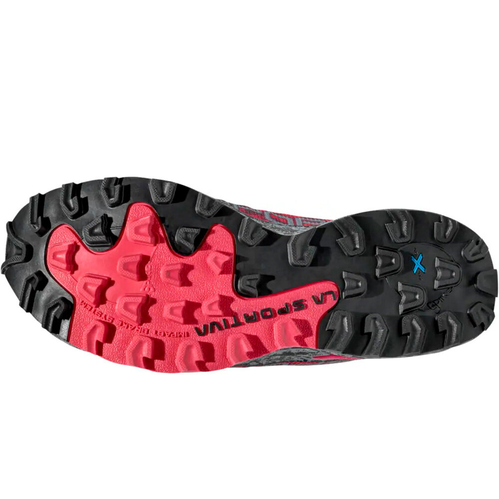 La Sportiva zapatillas trail mujer Tempesta Woman GTX AZUL vista trasera