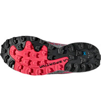 La Sportiva zapatillas trail mujer Tempesta Woman GTX AZUL vista trasera