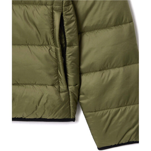 LACOSTE JACKET HOOD verde