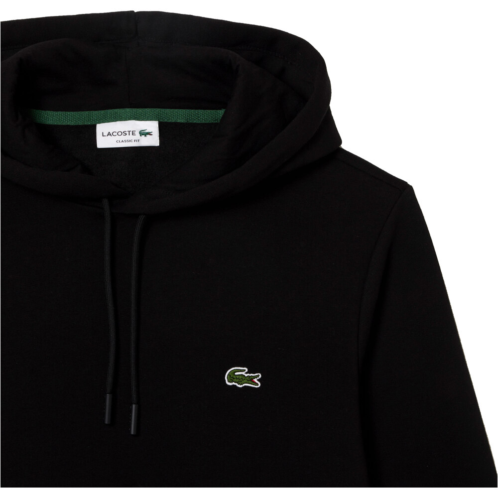 Lacoste sudadera hombre CLASSIC NEGRO 05
