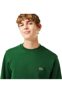 Lacoste sudadera hombre CLASSIC VERDE vista detalle