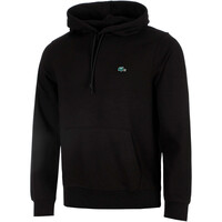 Lacoste sudadera hombre ENTRY NEGRO vista frontal
