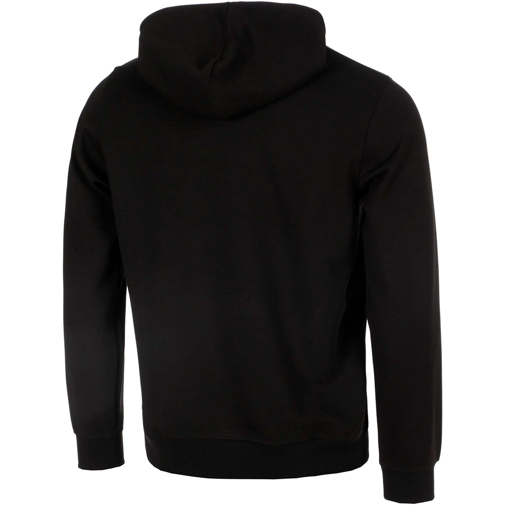 Lacoste sudadera hombre ENTRY NEGRO vista trasera