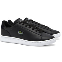 Lacoste zapatilla moda hombre CARNABY SET NEGRO lateral interior
