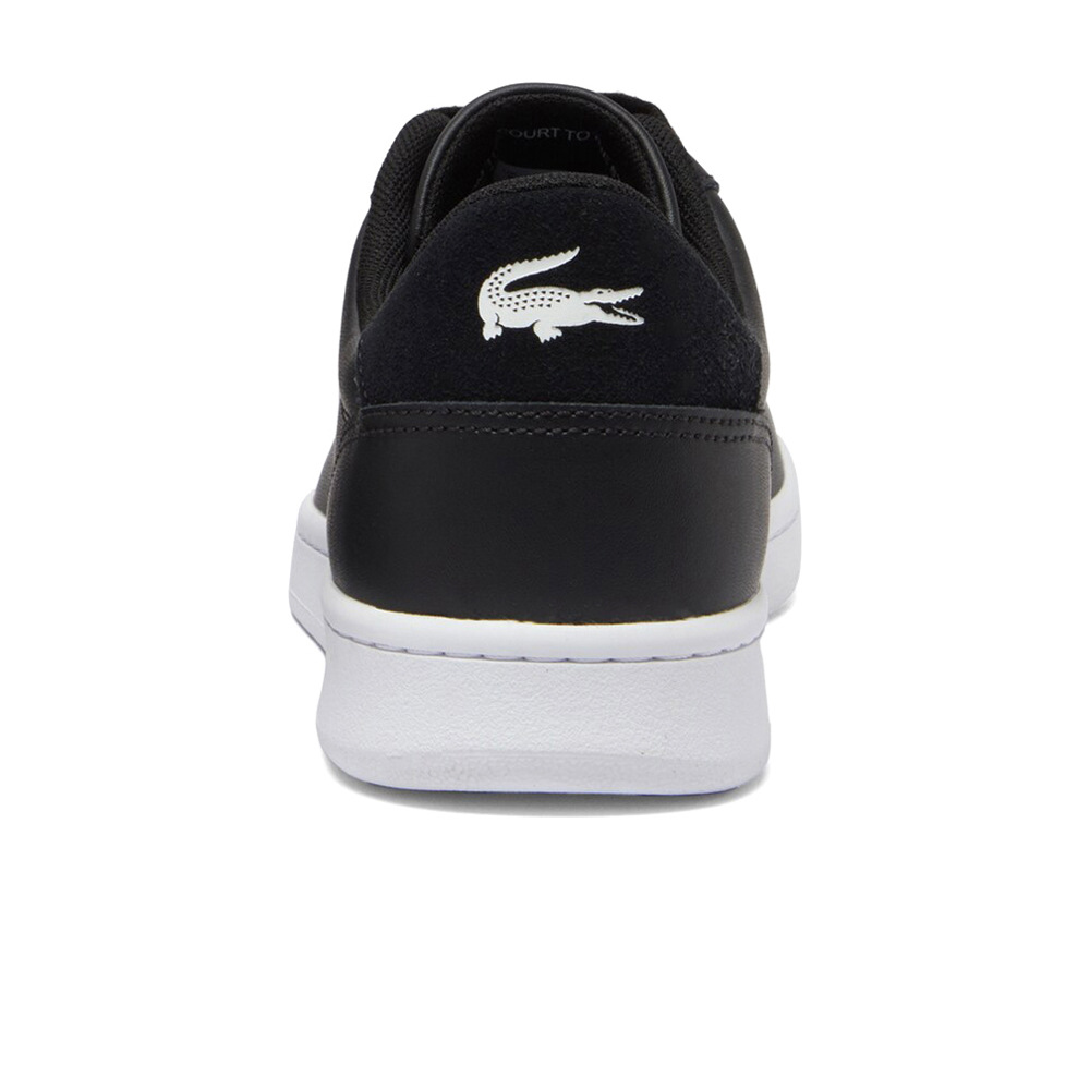 Lacoste zapatilla moda hombre CARNABY SET NEGRO vista superior