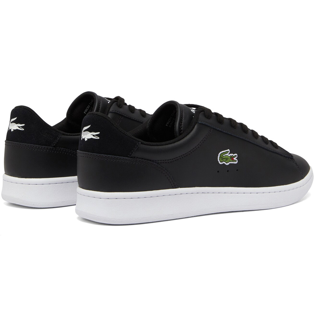 Lacoste zapatilla moda hombre CARNABY SET NEGRO vista trasera