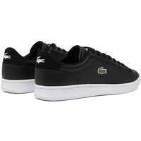 Lacoste zapatilla moda hombre CARNABY SET NEGRO vista trasera