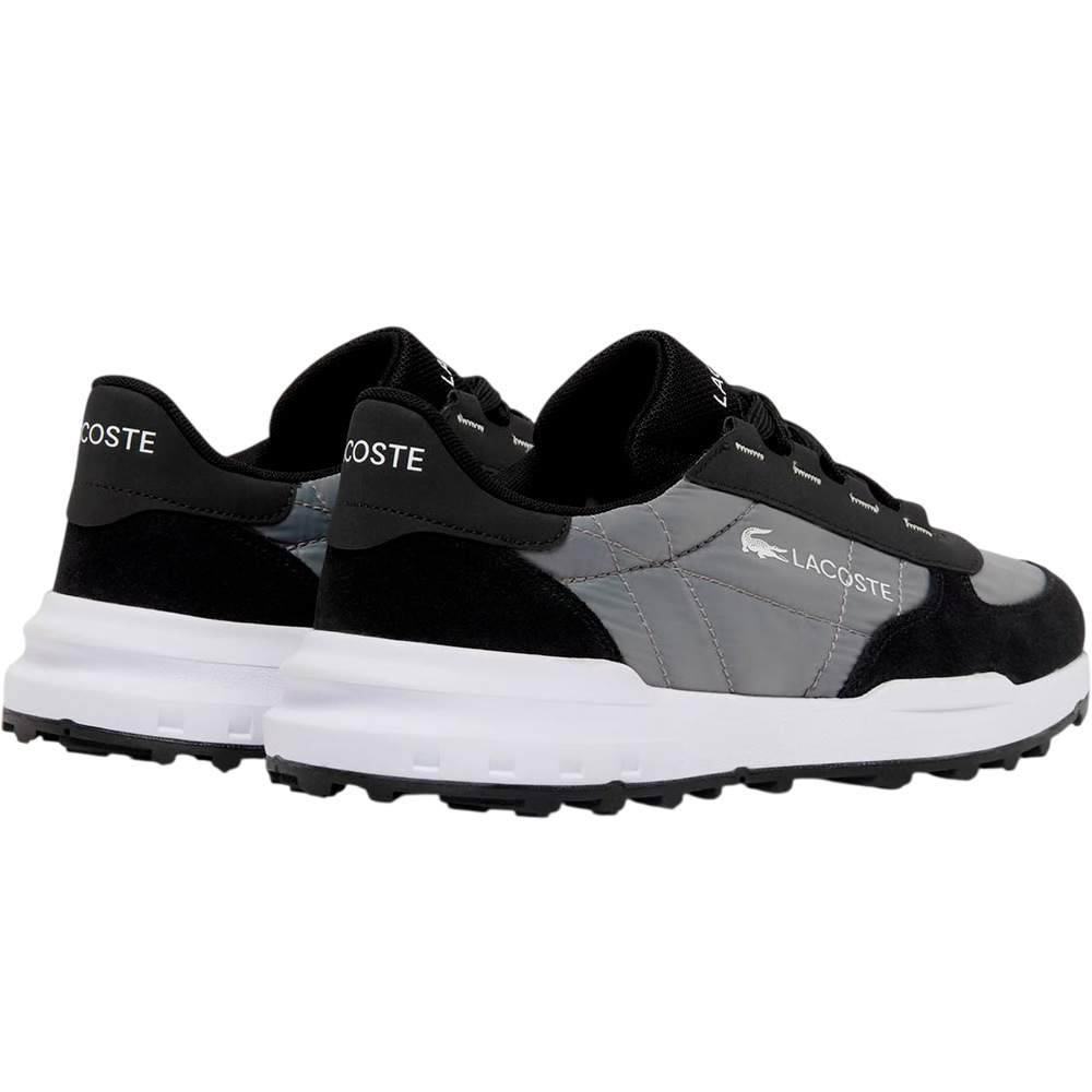 Lacoste zapatilla moda hombre ELITE ACTV EVO NEGRO puntera