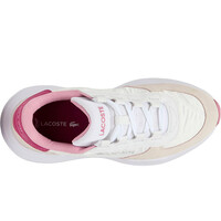 Lacoste zapatilla moda mujer ELITE ACTV EVO BLANCO 05