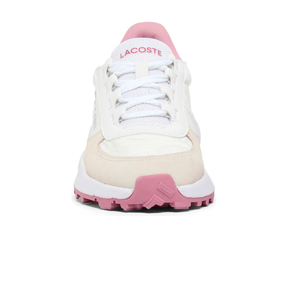 Lacoste zapatilla moda mujer ELITE ACTV EVO BLANCO lateral interior