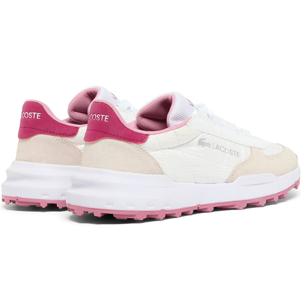 Lacoste zapatilla moda mujer ELITE ACTV EVO BLANCO puntera