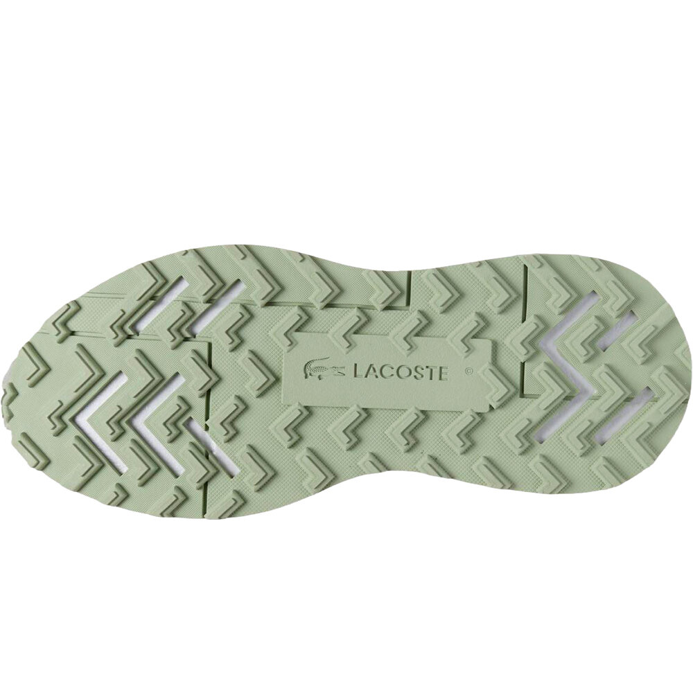 Lacoste zapatilla moda mujer ELITE ACTV EVO BLANCO vista superior