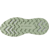 Lacoste zapatilla moda mujer ELITE ACTV EVO BLANCO vista superior