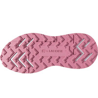 Lacoste zapatilla moda mujer ELITE ACTV EVO BLANCO vista superior