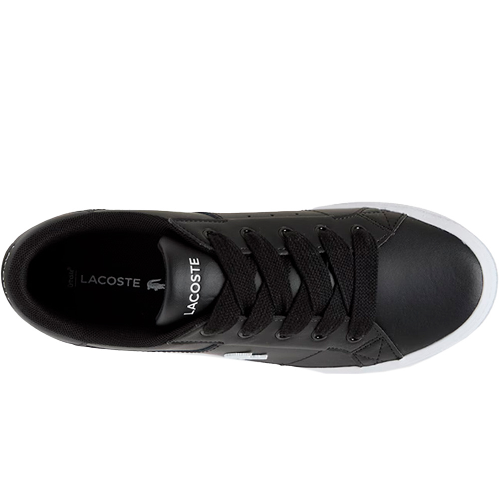 Lacoste zapatilla moda mujer ZIANE PLATFORM 225 3 CFA NEGRO 06