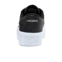 Lacoste zapatilla moda mujer ZIANE PLATFORM 225 3 CFA NEGRO vista superior