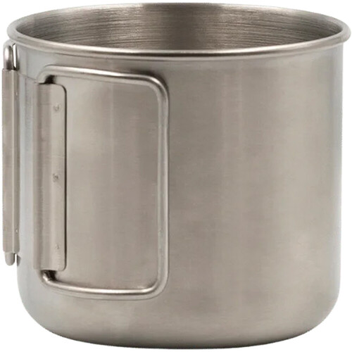 Laken potos TAZA ACERO INOXIDABLE ASAS PLEGABLES 400 