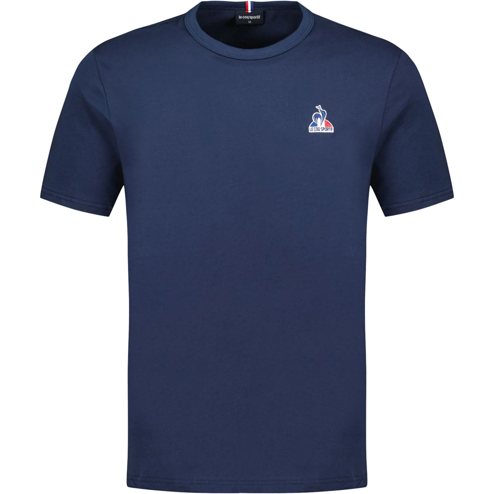 Le Coq Sportif camiseta manga corta hombre ESSENTIALS AZUL vista detalle
